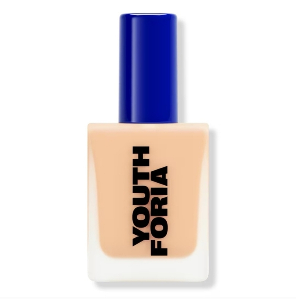 NIB $48 Youthforia Date Night Skin Tint Serum Foundation In 180 Light